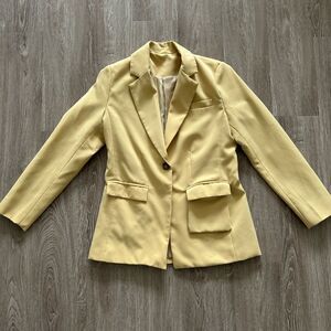 Women’s Yellow Blazer